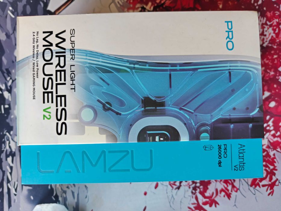 Мышь LAMZU Atlantis OG V2 PRO белый