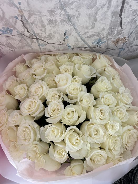 Свежие букеты, розы