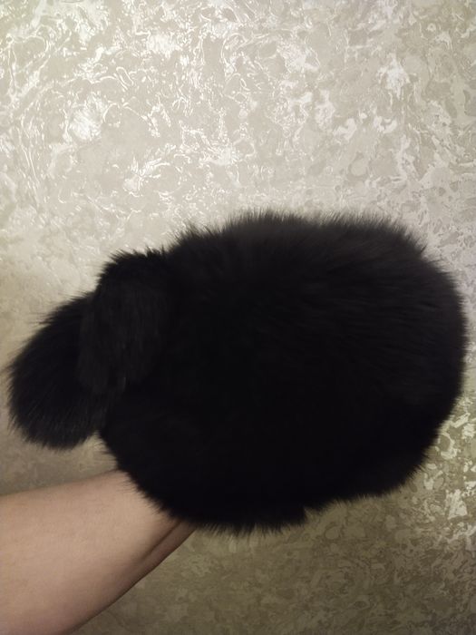 Шапка женская песец