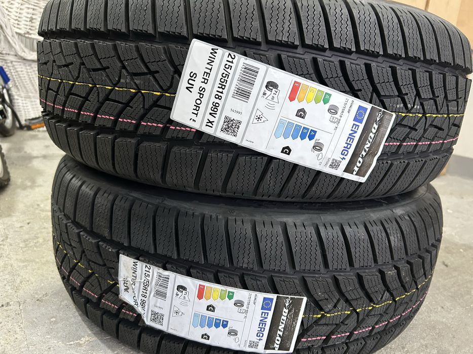 Anvelope iarna noi Dunlop 215/55R 18 dot 2025