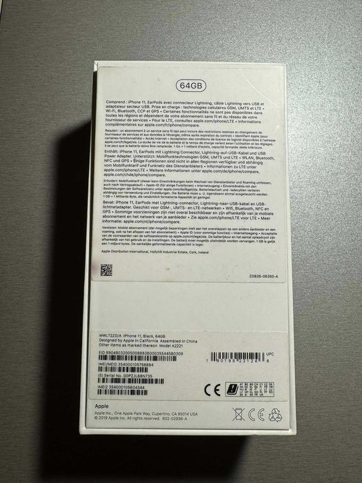 Iphone 11, Black, 64 GB