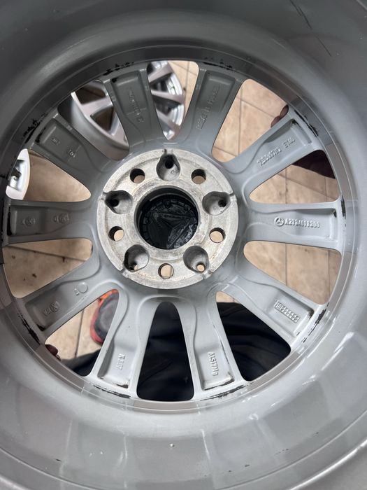 Jante Mercedes originale -senzori  -5x112 r17 - 2000 lei