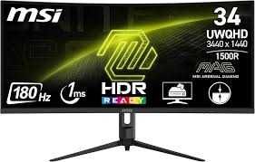 Monitor MSI MAG 342CQR E2 180Hz
