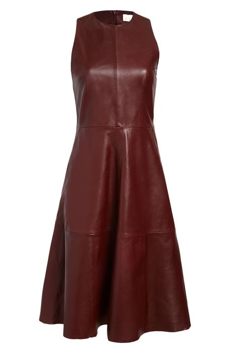 Кожена рокля Remain, М, нова