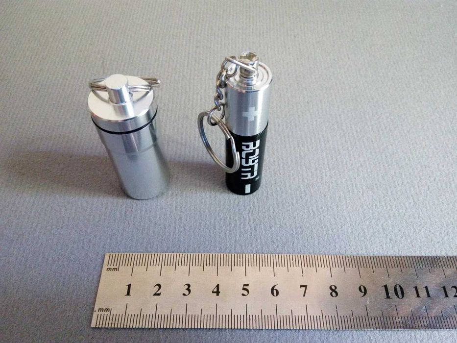 курительная трубка «Батарейка + контейнер»