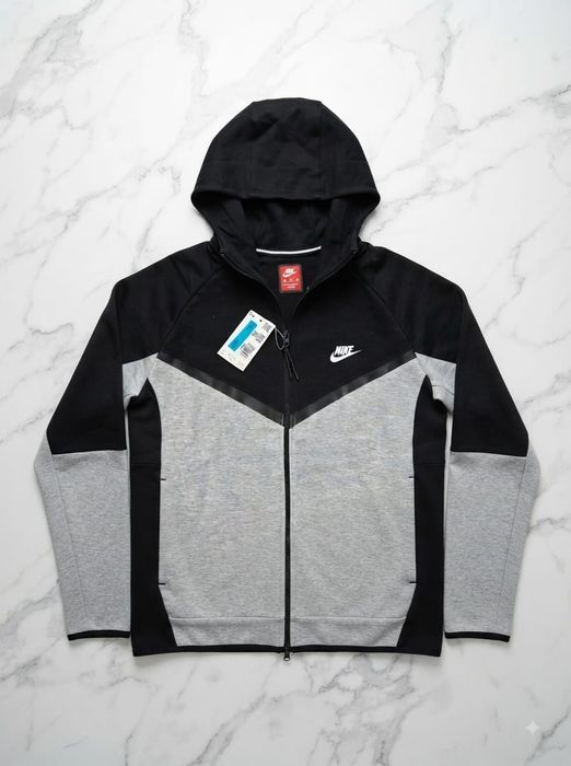 Trening Nike Tech Fleece Negru Gri - Bumbac