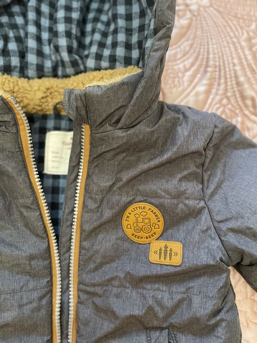 Теплая осенняя куртка детская для мальчика