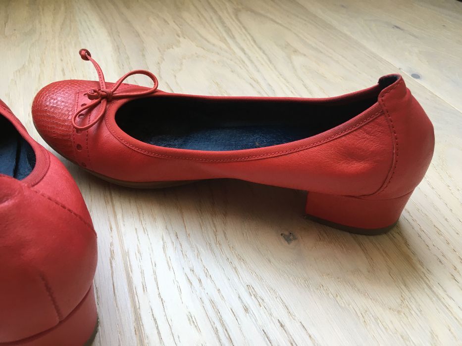 Дамски обувки, червени, размер 36-37