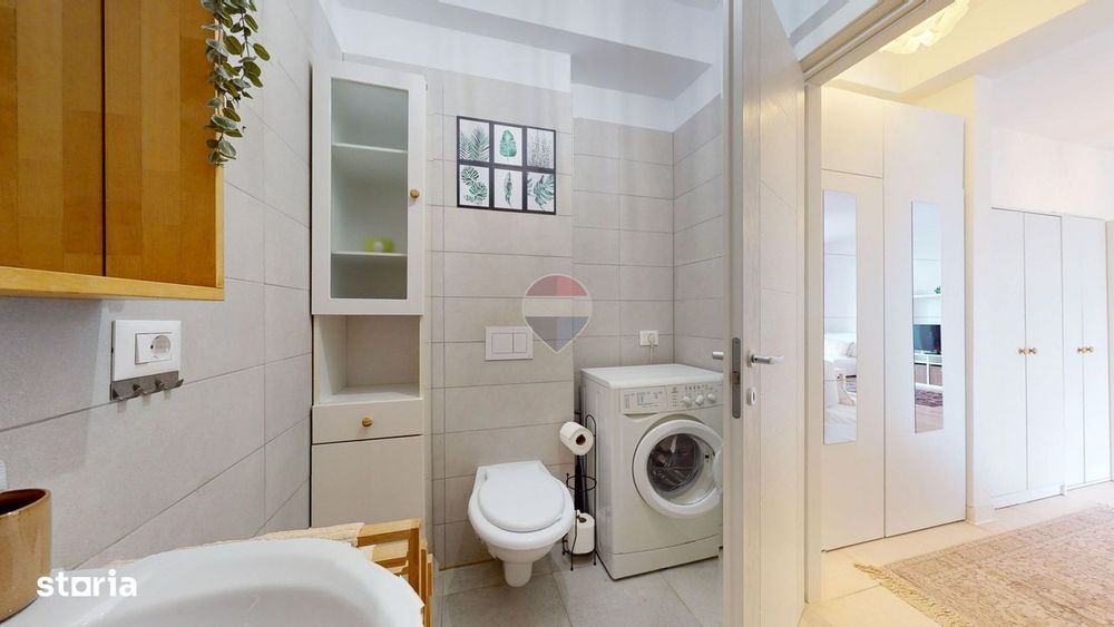 Apartament cu 2 camere de închiriat în UNO Brașov | Balcon generos