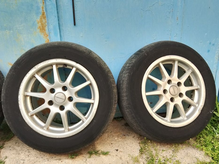 Титановые диски с резиной R15