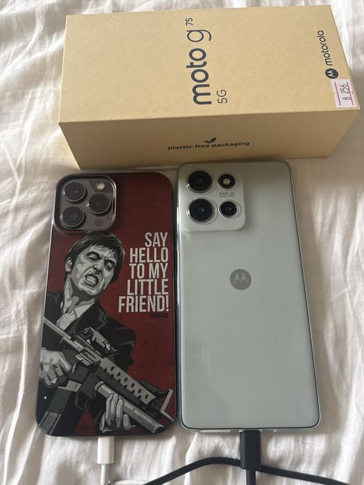 Motorola G75 8Gb+256gb Ищлатилмаган, гарантия