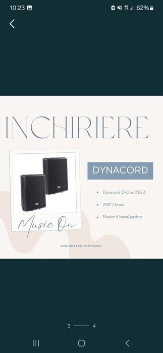 Sunet sonorizare boxe statie mixer