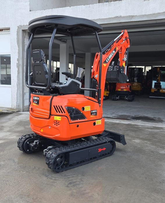 Miniexcavator 1.6tone LUBECK W 169 L ~Utilaj NOU~Plata in rate/Leasing- 2 ani Garanție