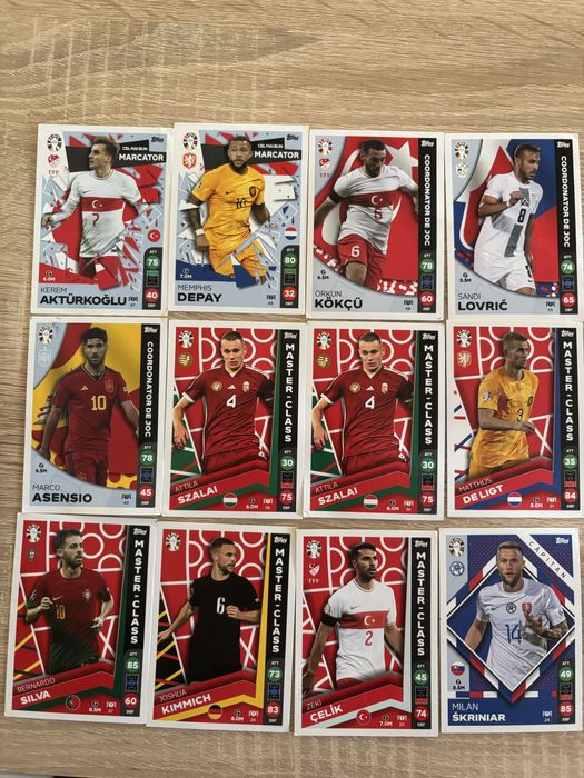 Cartonase fotbal Lidl euro