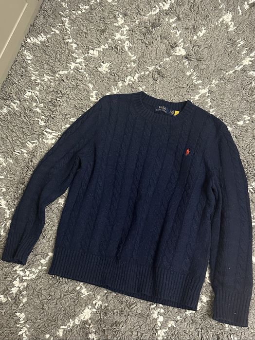 blue polo ralph lauren sweater