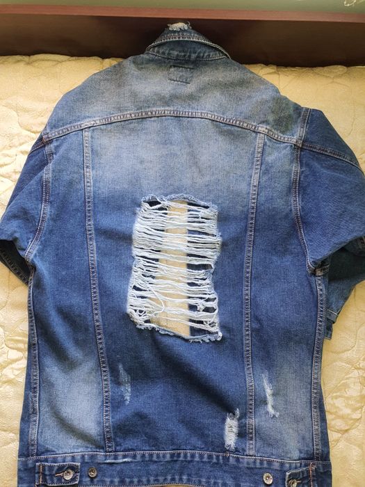 Дълго дънково яке, М