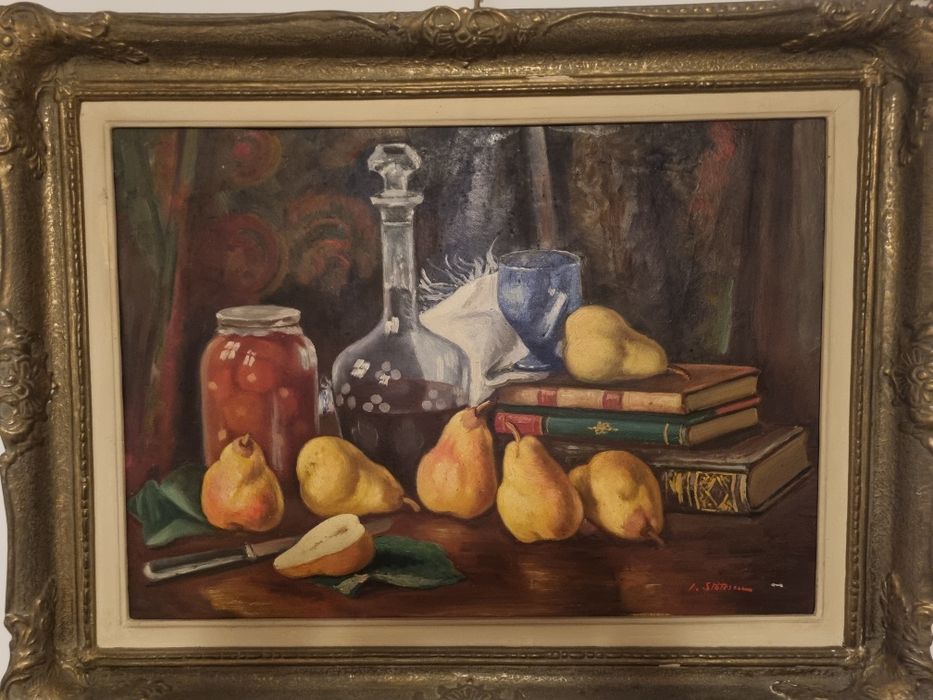 Tablou pictat de Ioan Statescu (1892-1968)