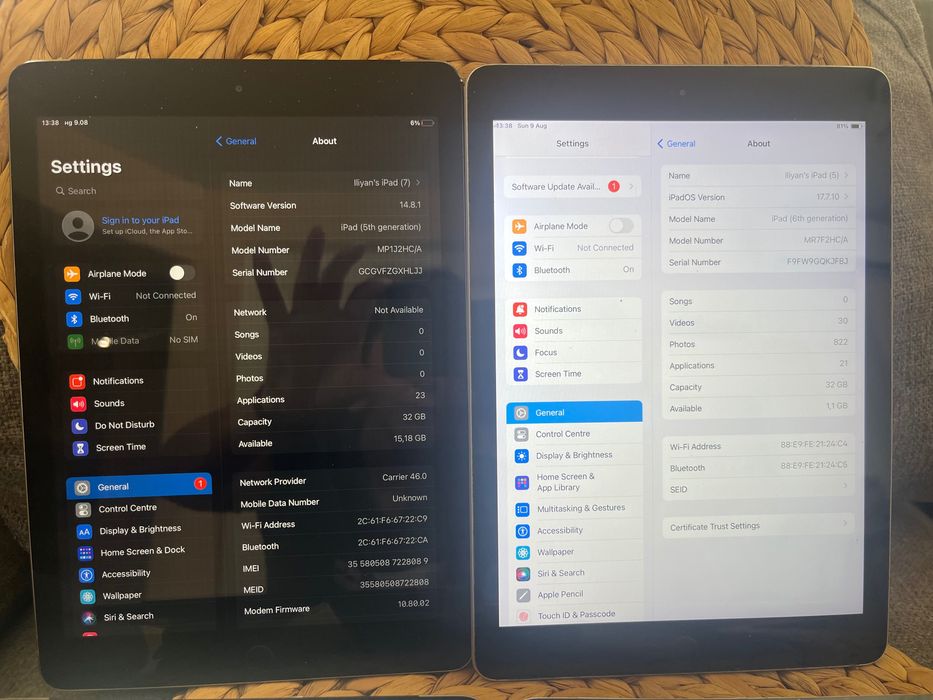 iPad таблети 5th и 6th generetion