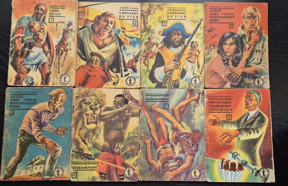 Colectie 61 numere Clubul Temerarilor