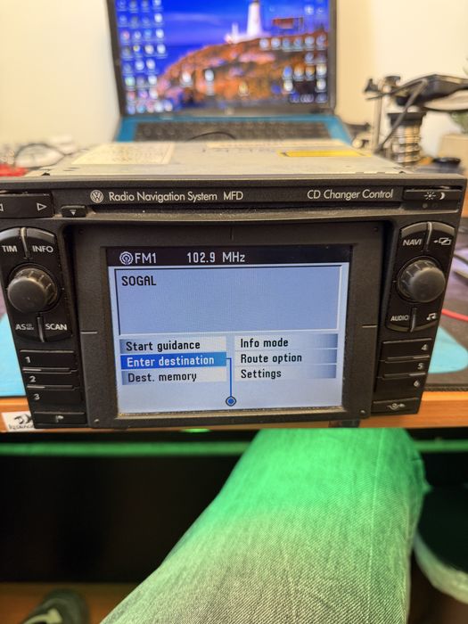 Navigatie VW Mfd 2din