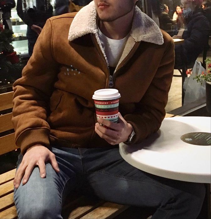 Дубленка мужская