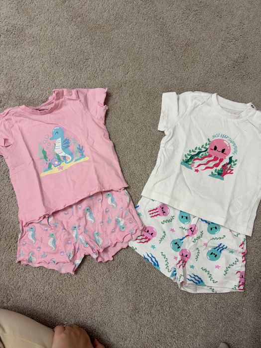 Летни дрешки за момиче 80 см