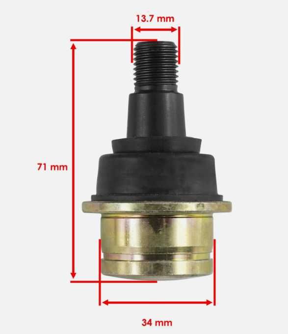 НОВ Долен шарнир John Deere XUV835E XUV835M XUV835R AUC12838 АМ142542