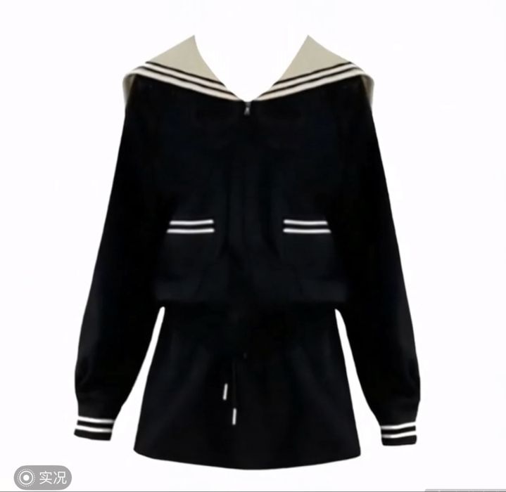 кофта на молнии матроска