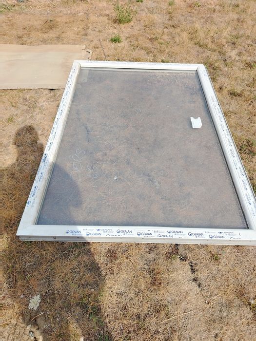 Fereastră Termopan PVC GEALAN 203x142 cm, 7,5 cm Grosime, Geam Dublu