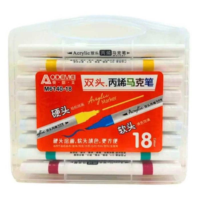 Всички модели двувърхи и едновърхи акрилни маркери