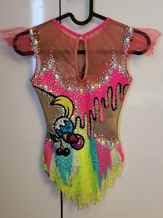 Трико за художествена гимнастика Сладоледи