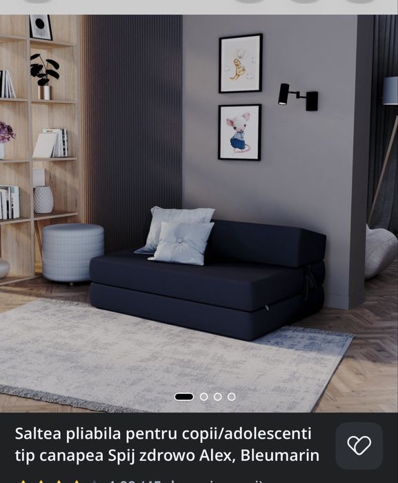 Saltea pentru musafiri