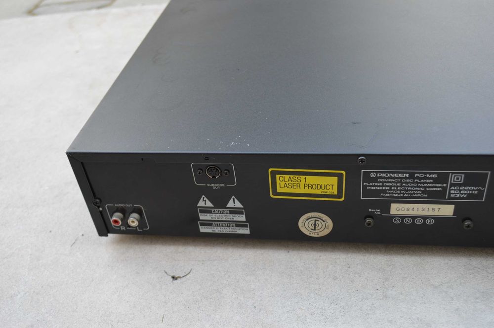Cd player Pioneer PD M 6 Netestat