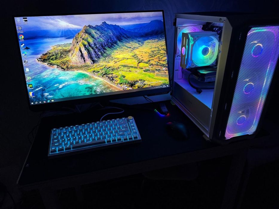 Игровой ПК RTX 5060 + 2K 144Гц монитор Superlight