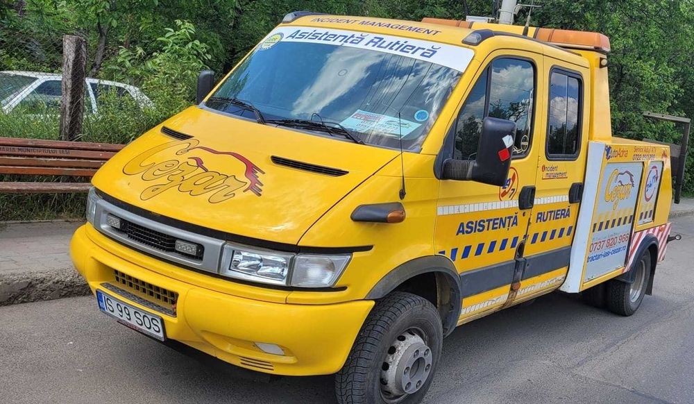 Platforma,Recuperator SG 24 , IVECO Daily 65C15 -tractari legale