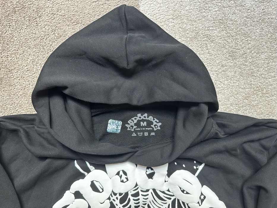 Sp5der OG Web Hoodie Black / M