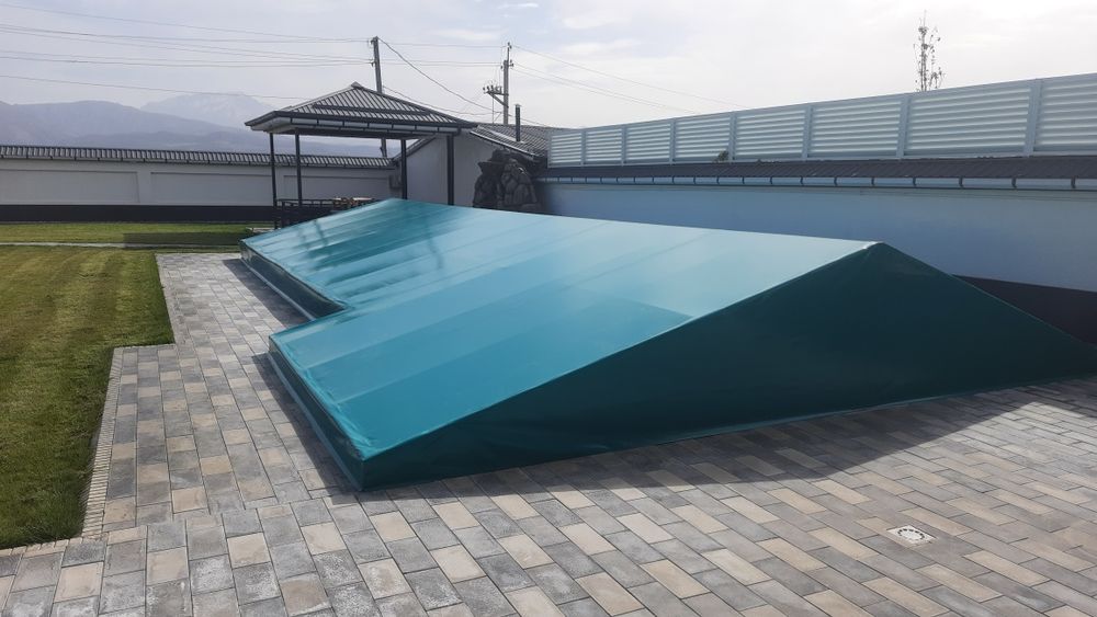 Баннер ва банер тент карайиски китаяиски навес забор сетка установка