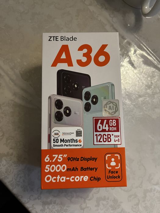 Телефон ZTE Blade A36