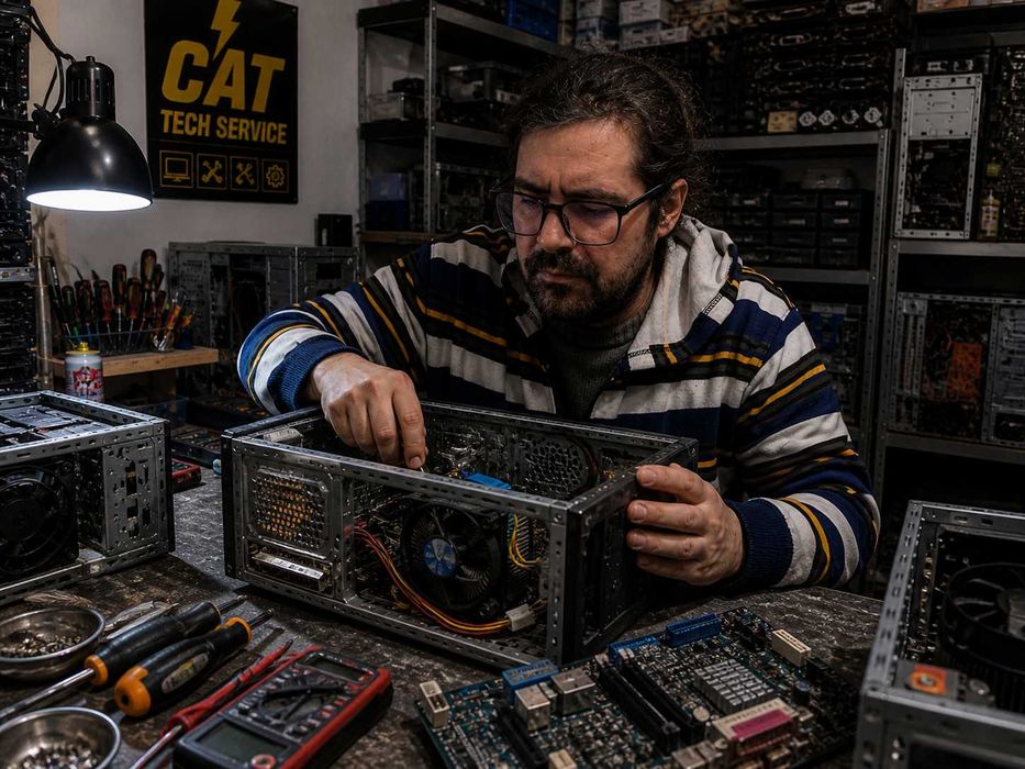 Reparații calculatoare | Service IT & electrice | CAT TECH SERVICE