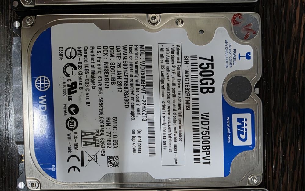 WD Blue HDD или Флеш накопители. Торг