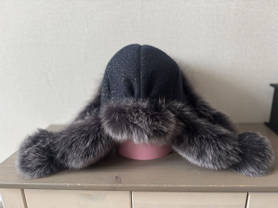 Песцовая шапка. Новая