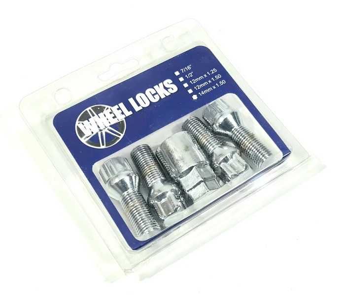 Секретни болтове M12 x х 1.50 х 27C комплект 4 бр. за джанти