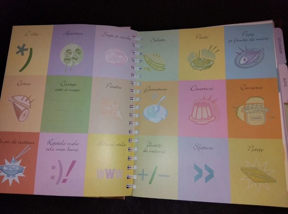 Vând carte de bucate