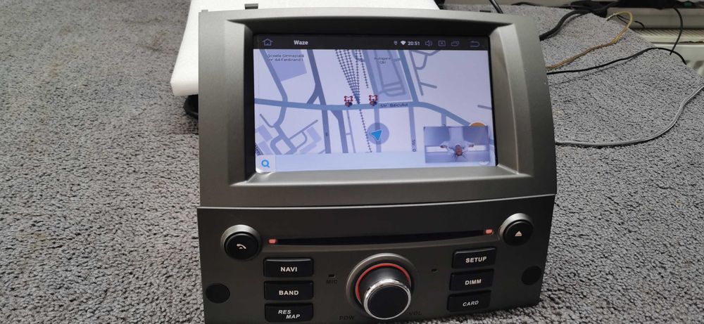 Navigatie Peugeot 407 ANDROID 10.0 OCTACORE 64GB/4GB