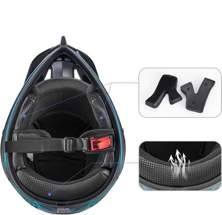 Каска Крос Мотор/Скутер/Бъги/Вело/АТВ -192-2