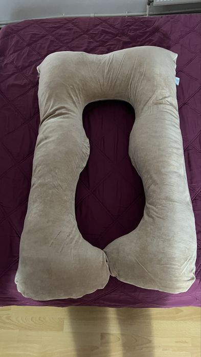 Perna gravide 3 in 1 Bebeke Premium Velvet bej