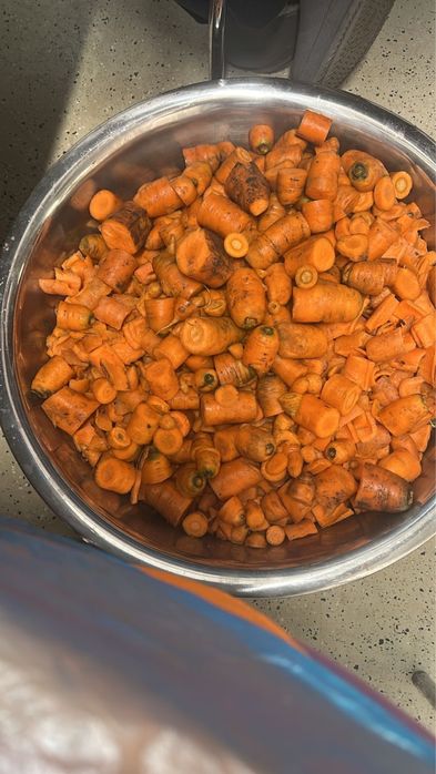 Морковные отходы