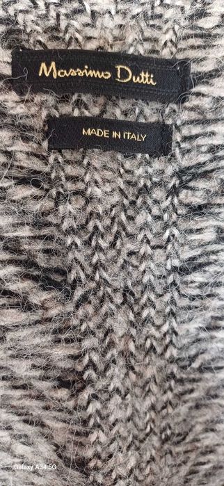 Пончо "Massimo Dutti".