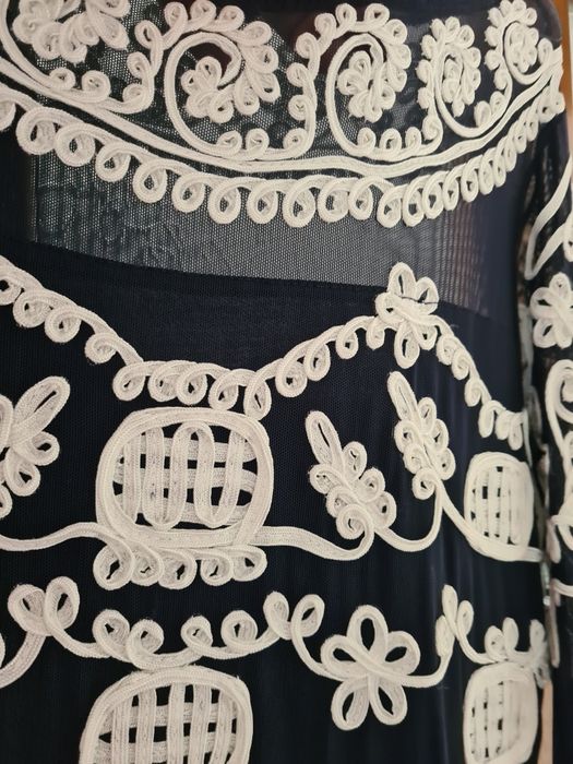 Rochie dantela cusuta relief Phase Eight
