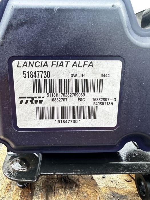 ABS модул с помпа LANCIA/FIAT/ALFA